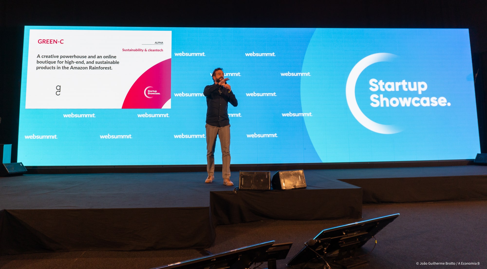 Miguel Pereira e Green-C - Web Summit 2023