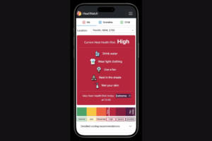 HeatWatch: conselhos personalizados para lidar com o calor