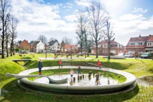De playground comum a laboratório de resiliência climática